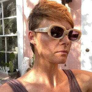 Carp Eyeware Bikini Vision Sunglasses blue lens